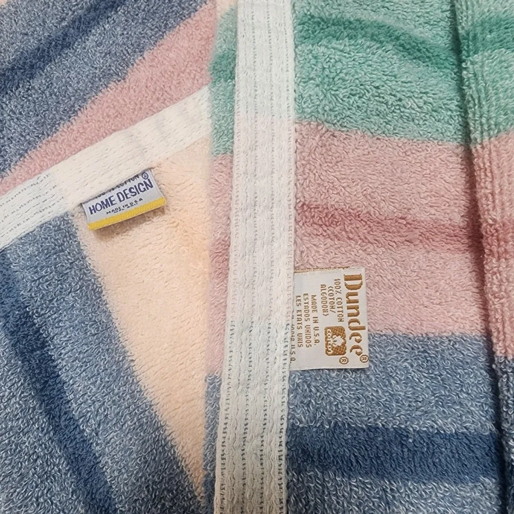 2-Vintage  Dundee-home design  Pastel Striped Bath Towels 27